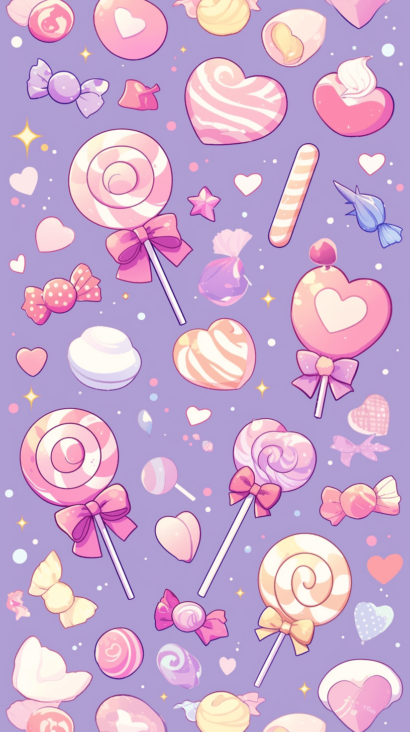 Lollipop Crew original repeating artwork