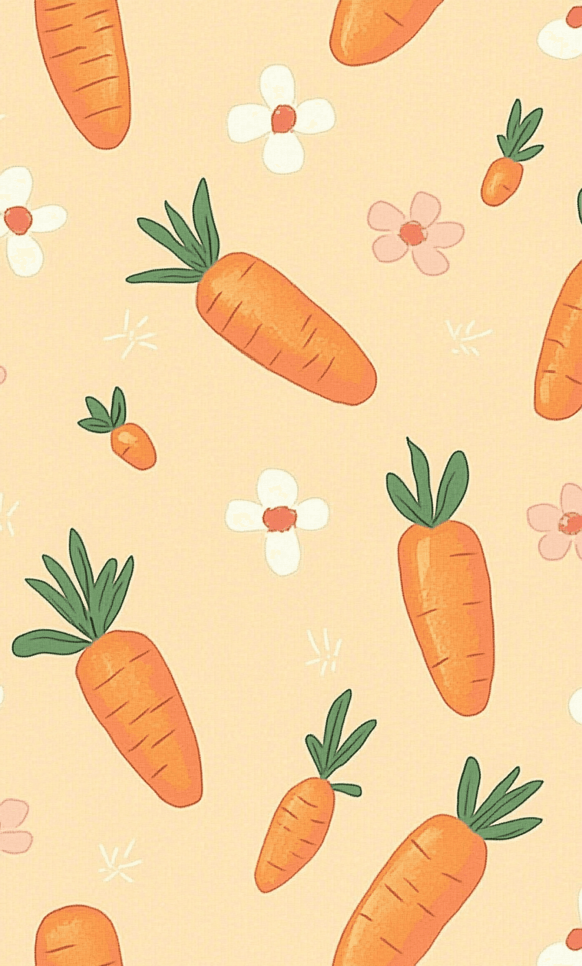 Carrot Jam original repeating artwork