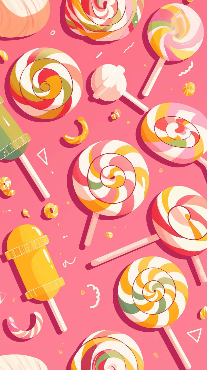 Lollipop 002 original repeating artwork