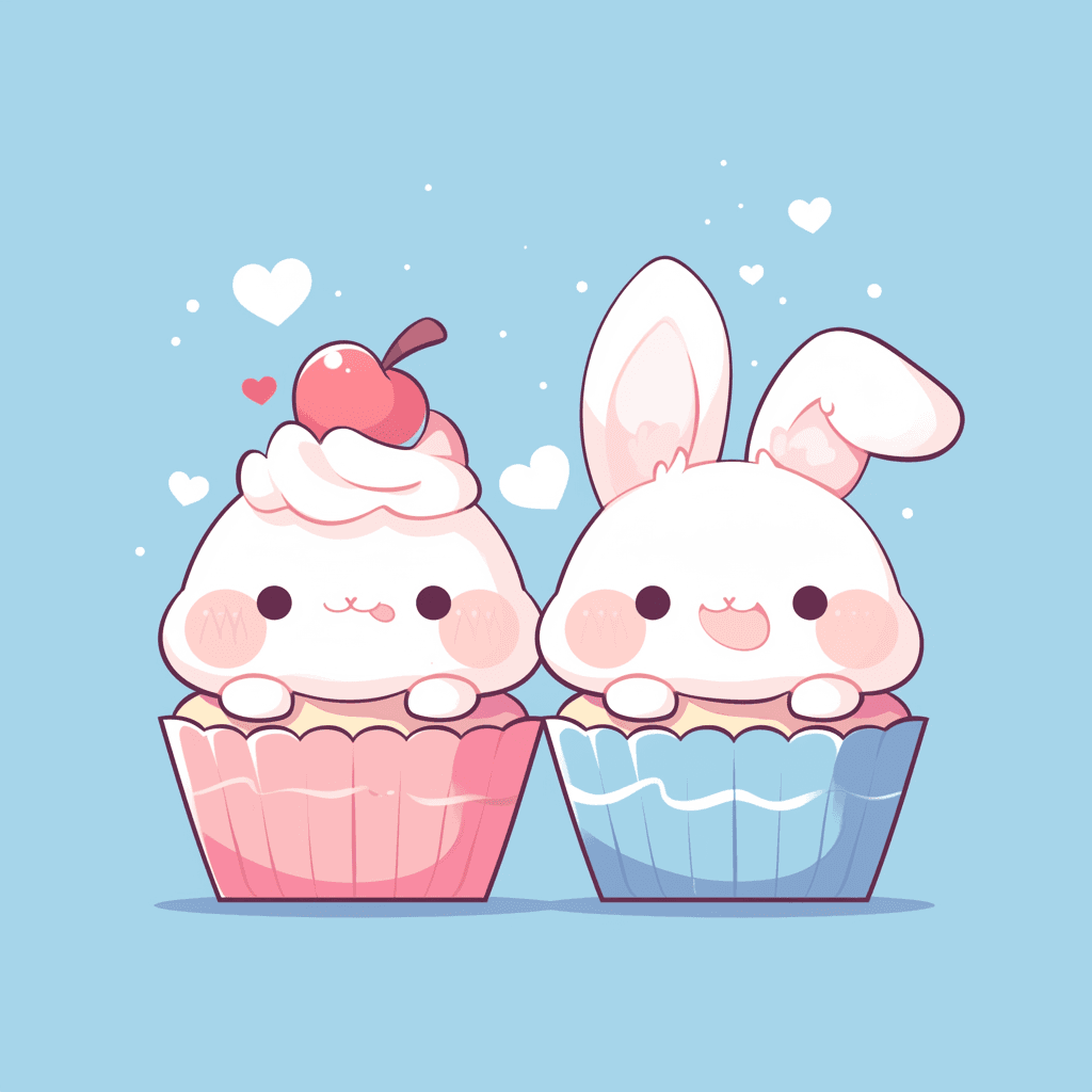 Bunny Avenue original repeating artwork