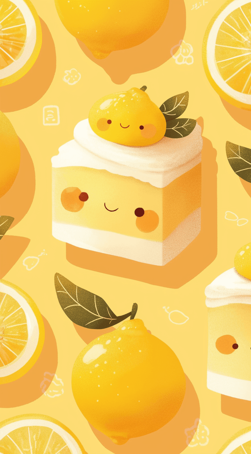 Cake Party original repeating artwork