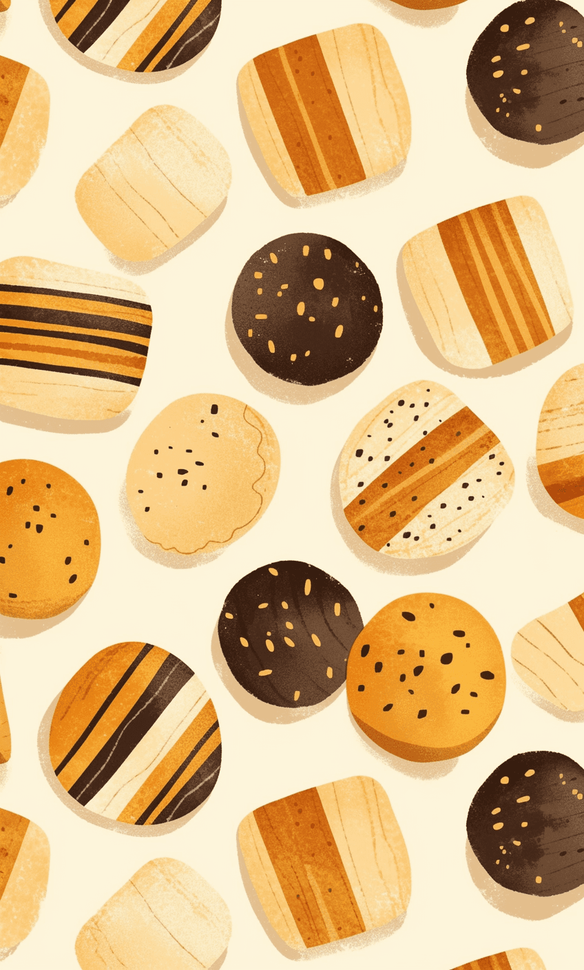 Cookie original repeating artwork