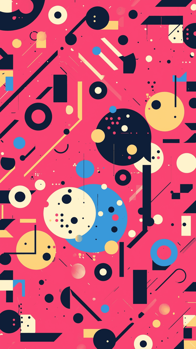 Geo 321 original repeating artwork