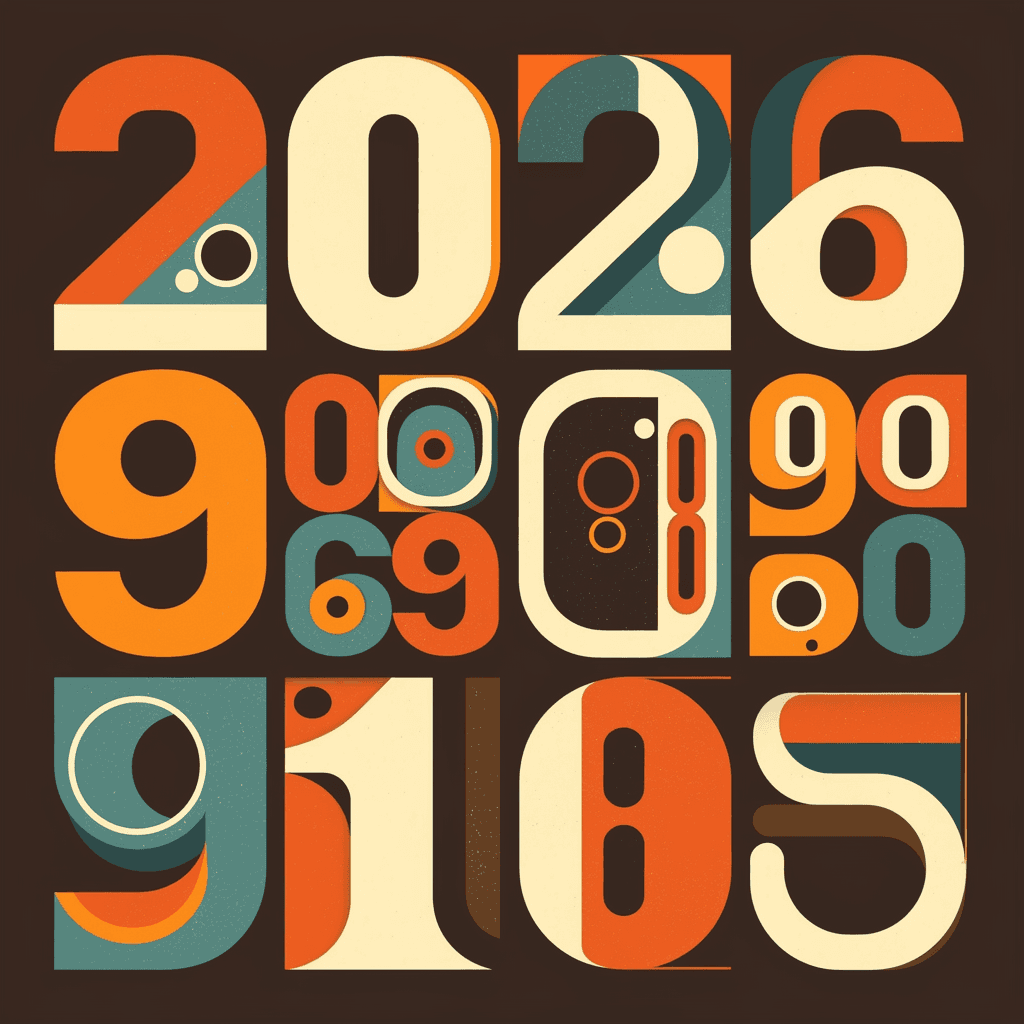 Geo Number 413 original repeating artwork