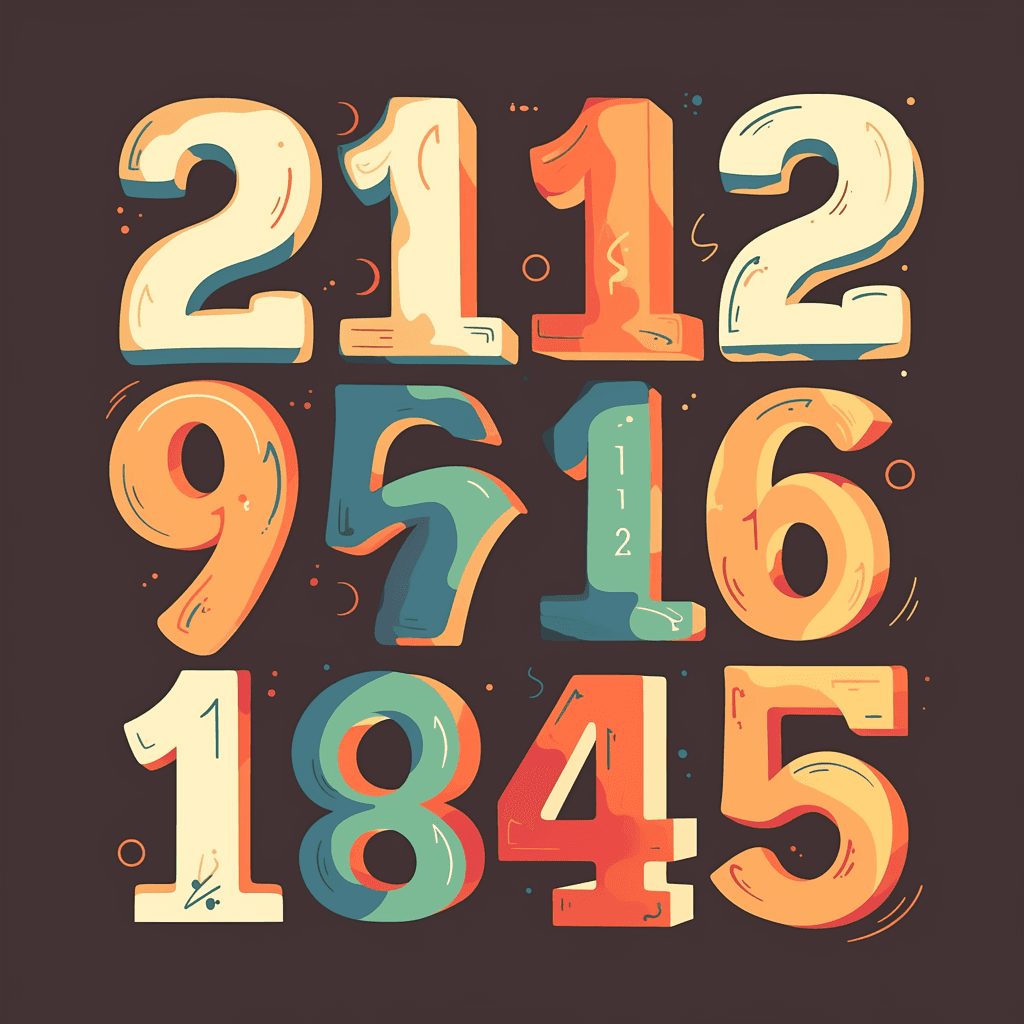 Geo Number 503 original repeating artwork