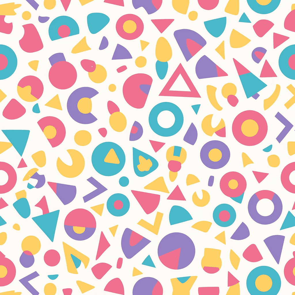 Geo Number 469 original repeating artwork