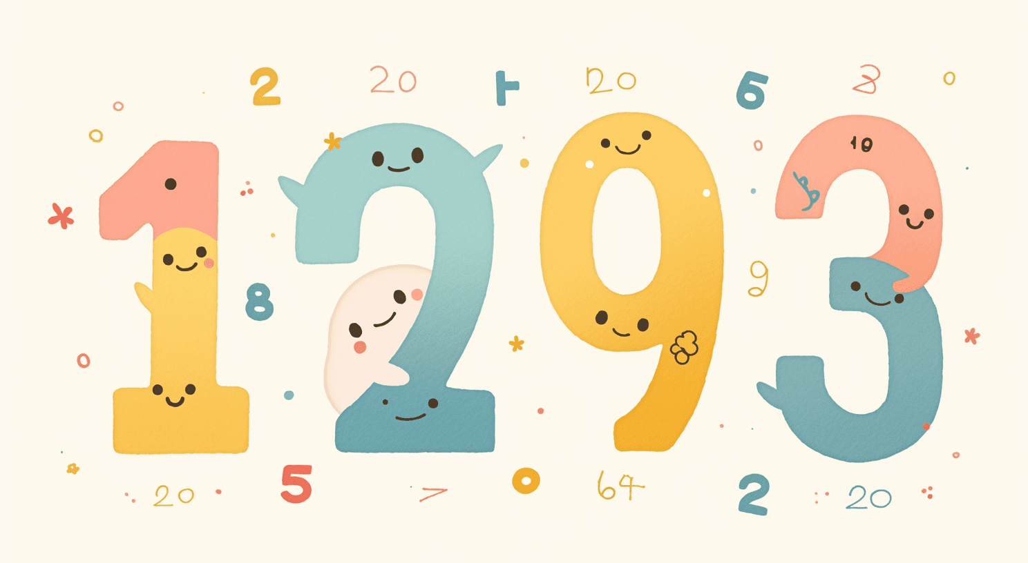 Geo Number 103 original repeating artwork