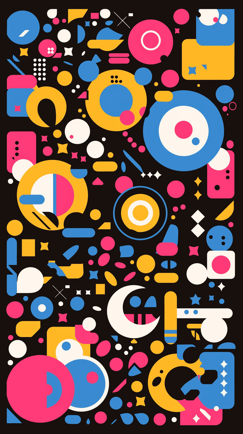 Geo 319 original repeating artwork