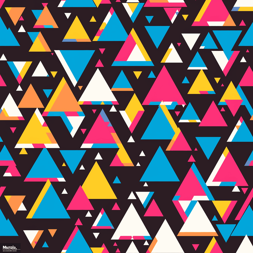 Geo 197 original repeating artwork