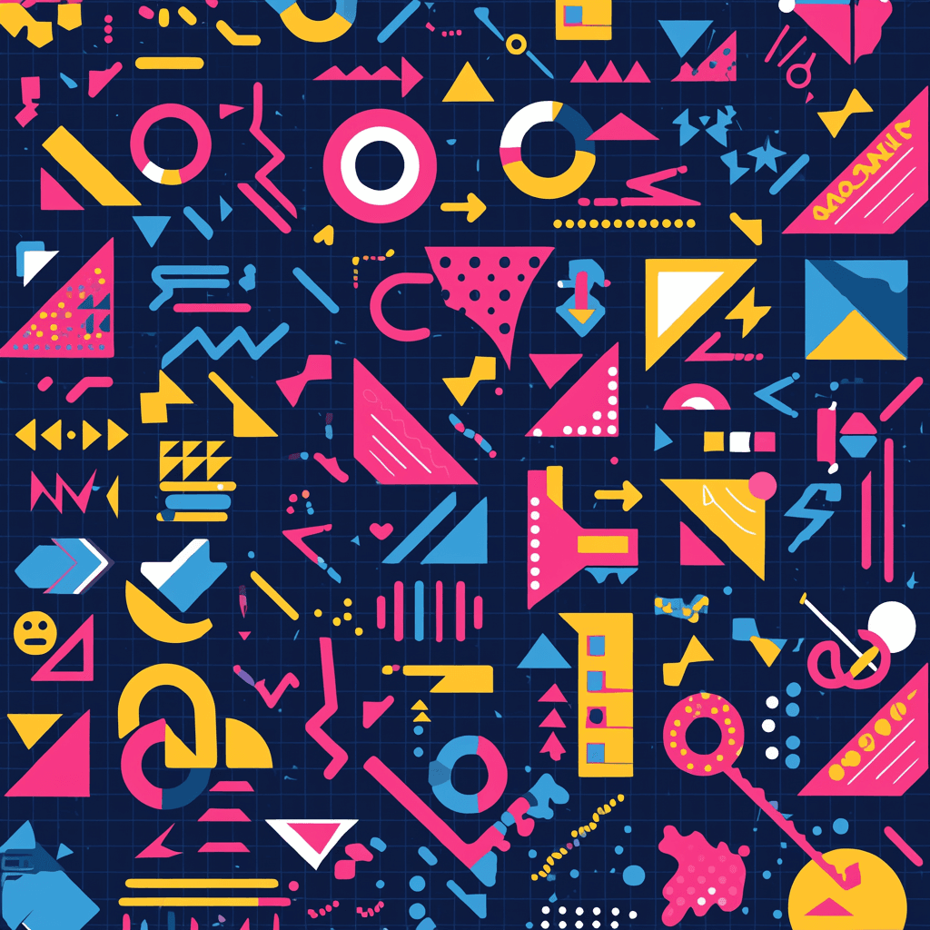 Geo 318 original repeating artwork
