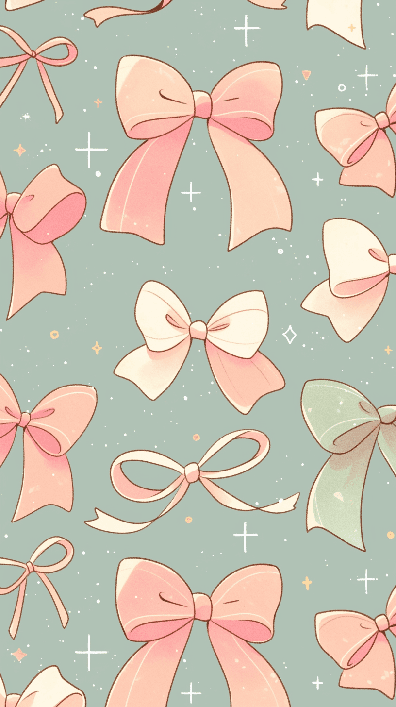 Bow 272 original repeating artwork
