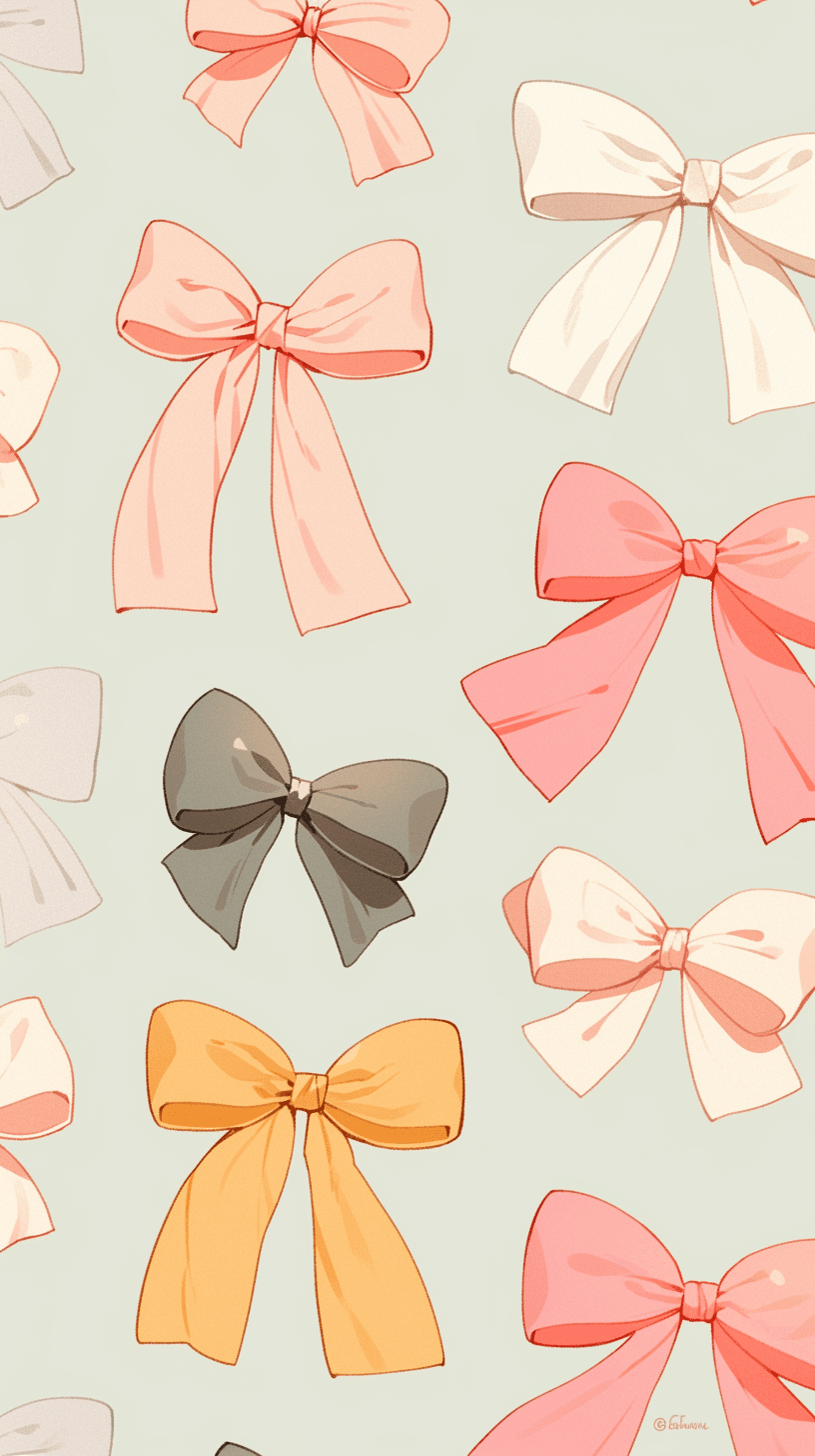 Bow 267 original repeating artwork