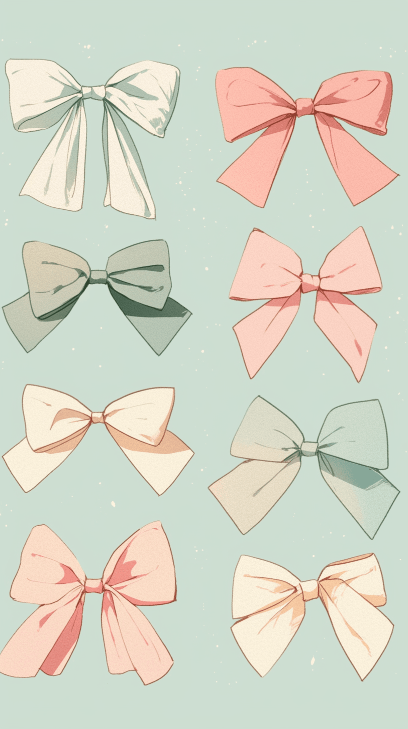 Bow 144 original repeating artwork