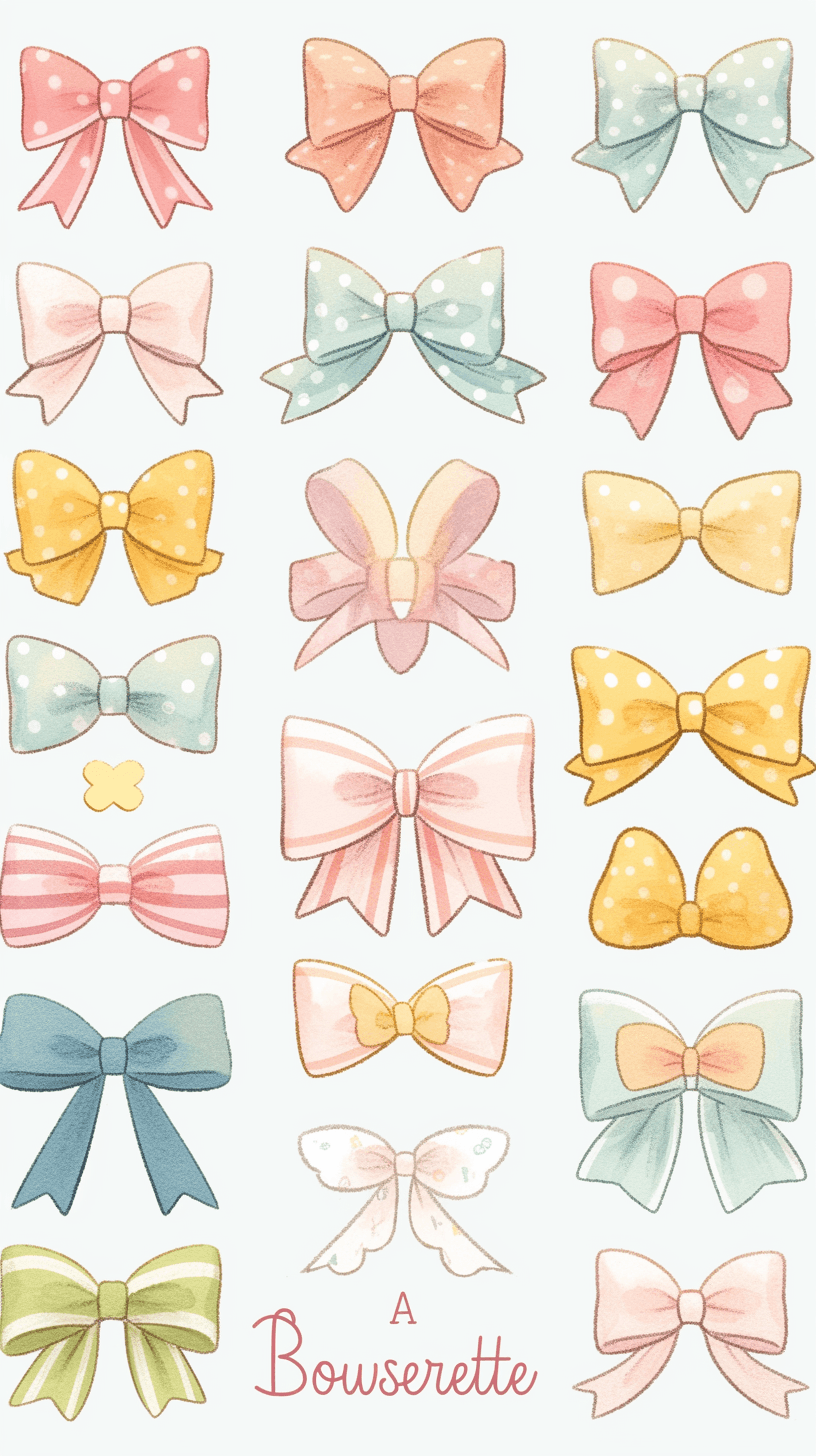 Bow 253 original repeating artwork