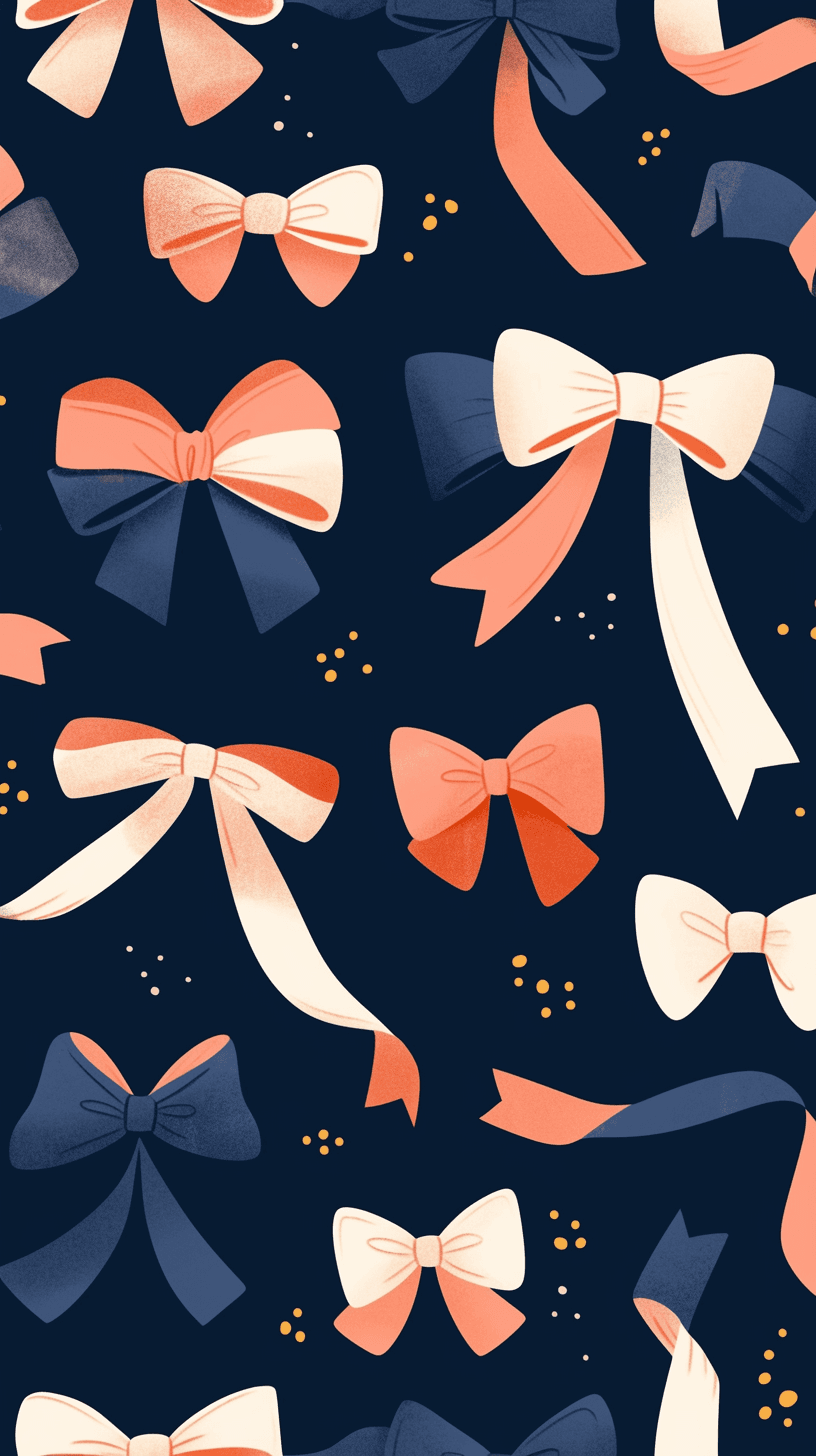 Bow Ivory original repeating artwork