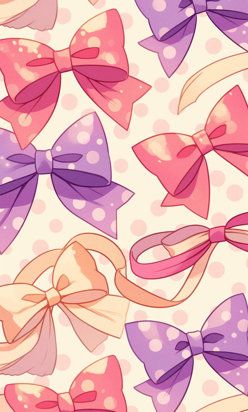 Bow 127 original repeating artwork