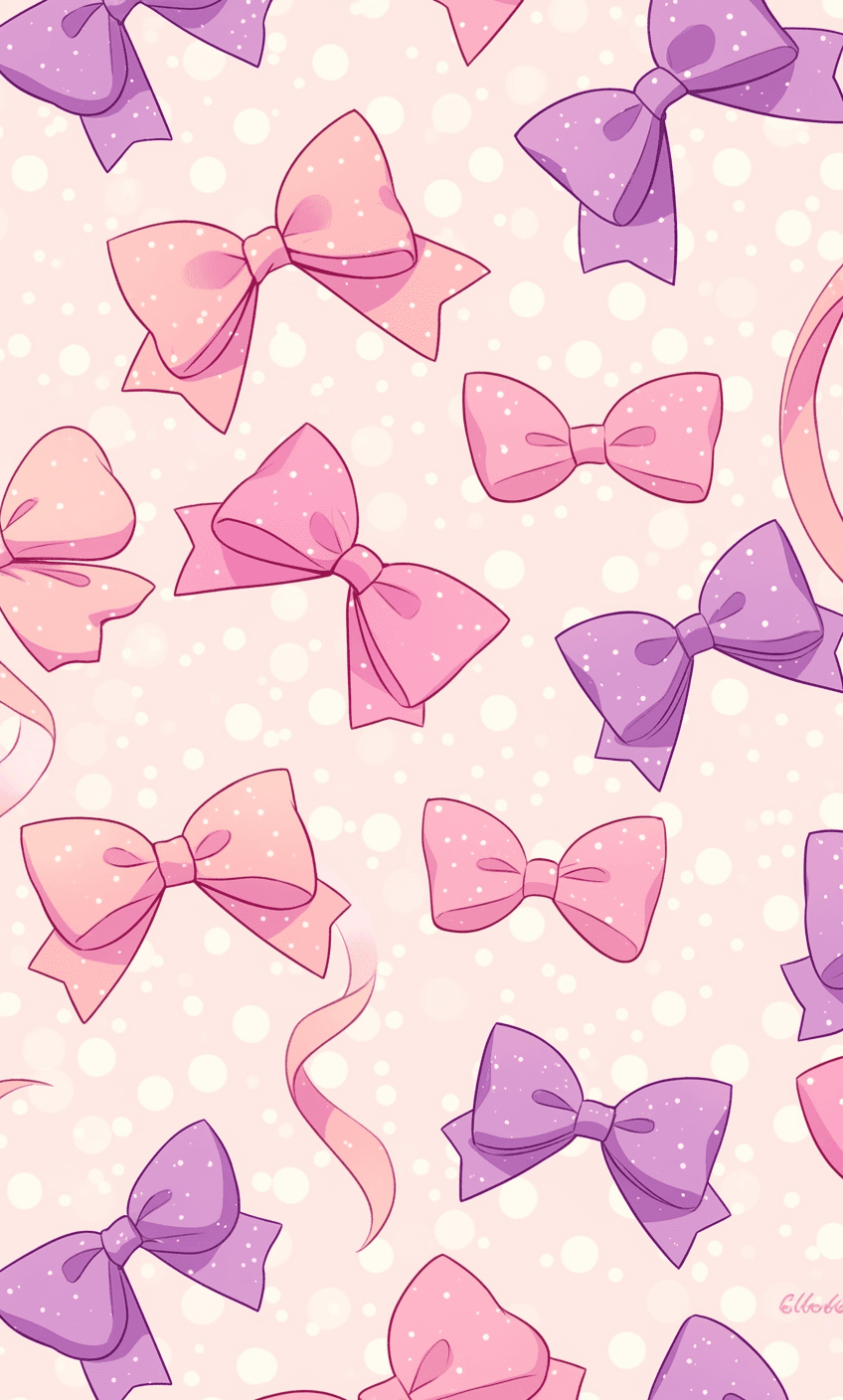 Bow 463 original repeating artwork