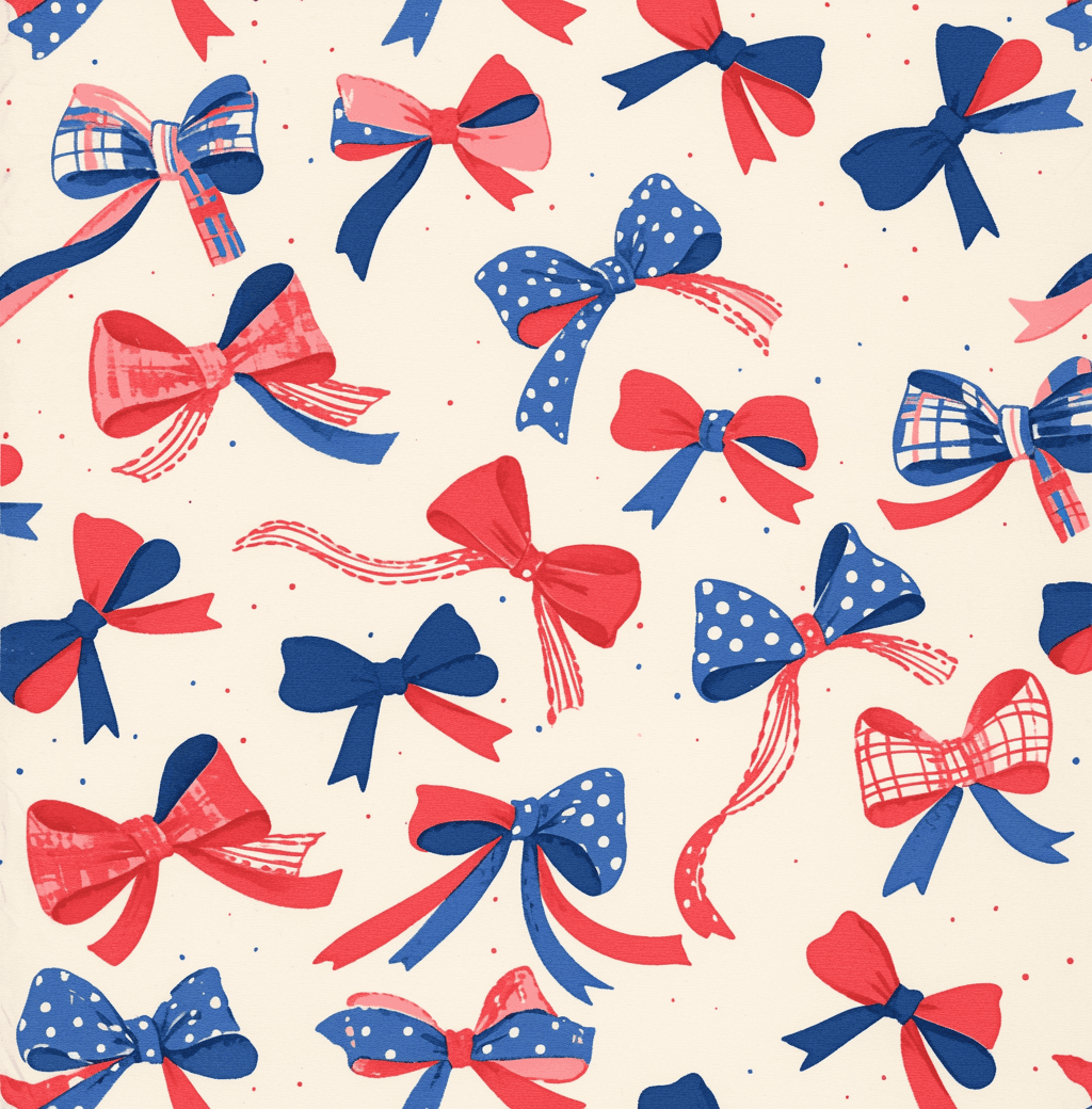 Bow 614 original repeating artwork