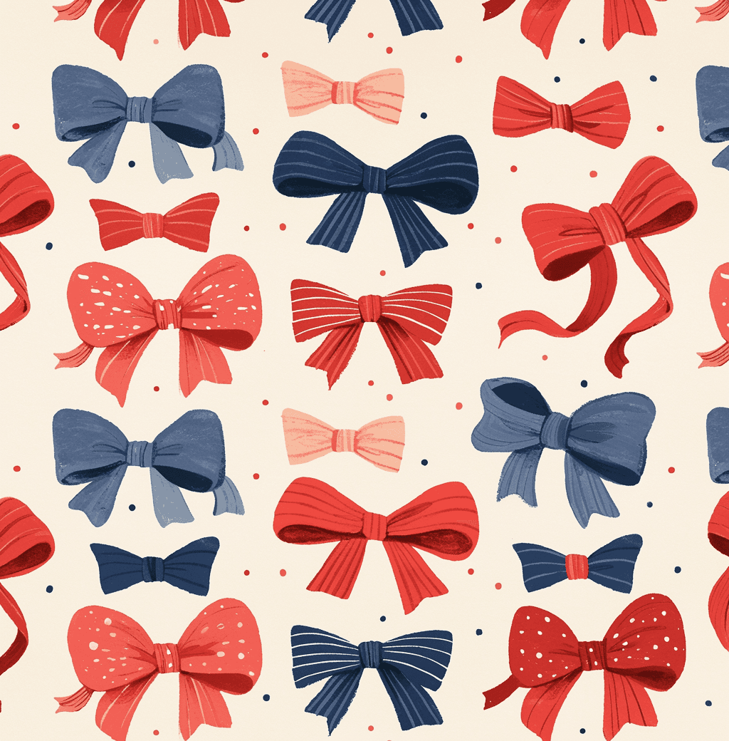 Bow 618 original repeating artwork
