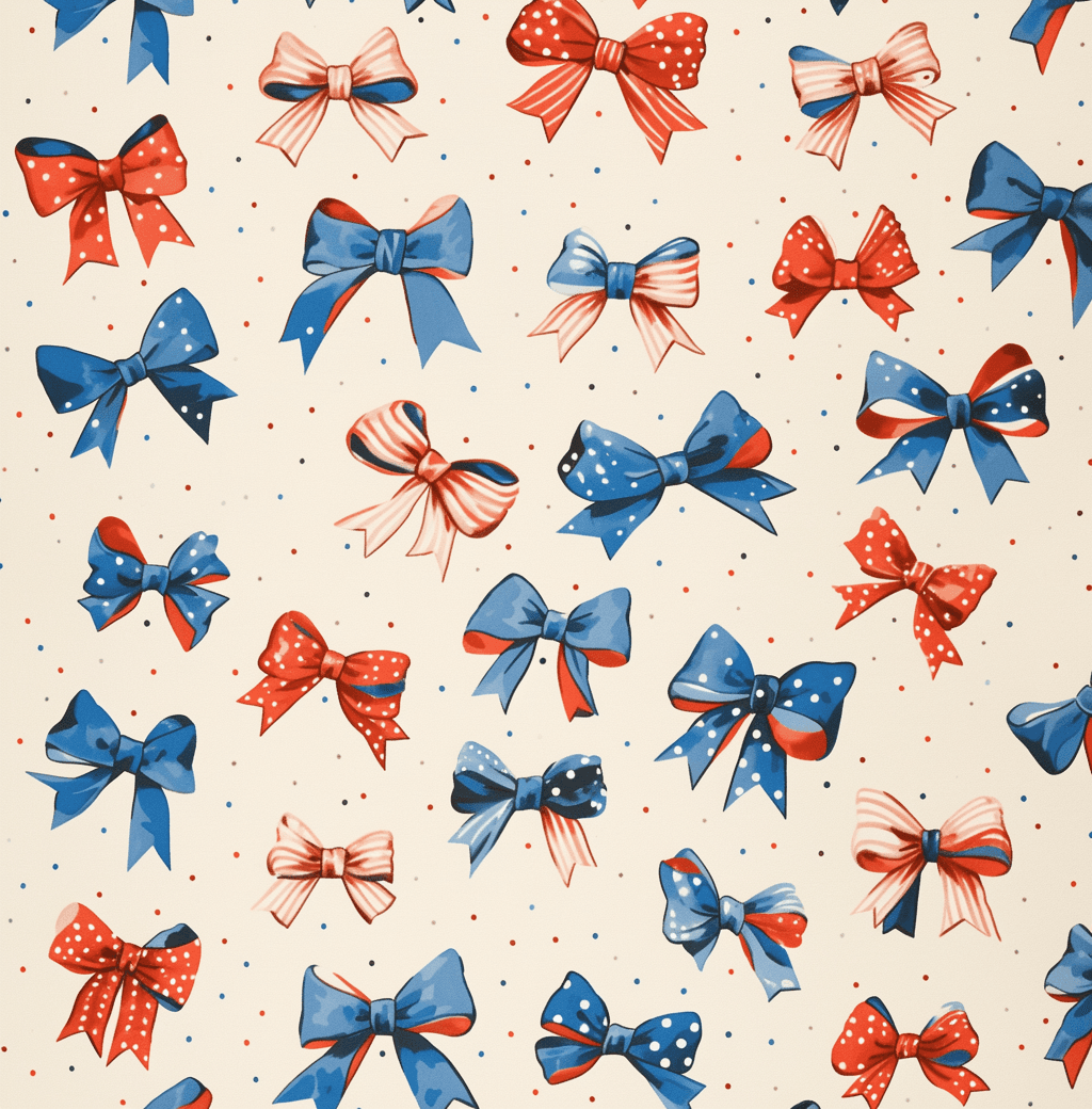 Bow 663 original repeating artwork