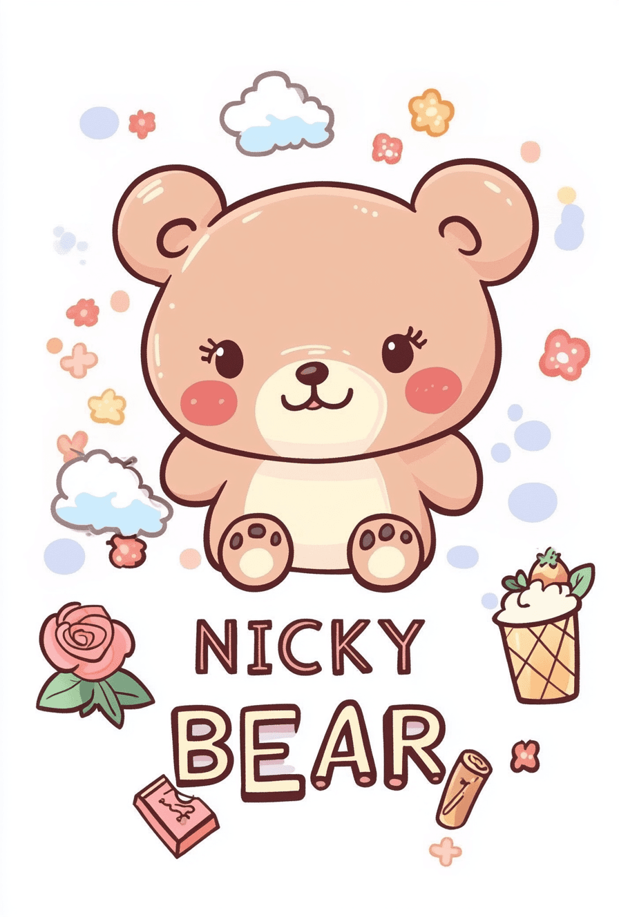 Bear 366 original repeating artwork