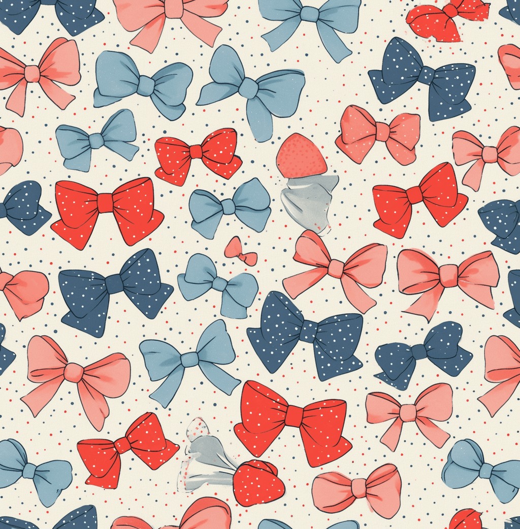 Bow 633 original repeating artwork