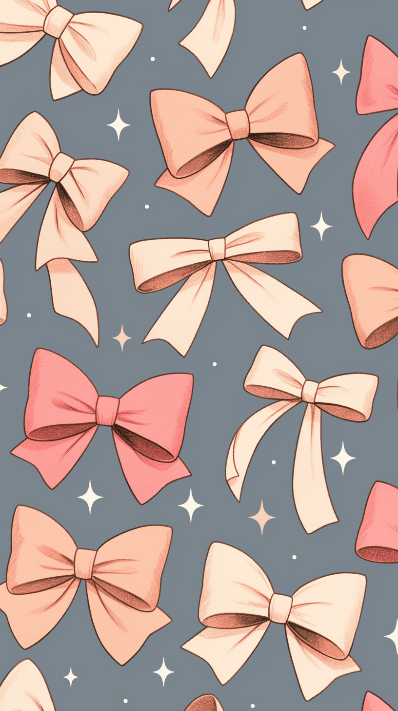 Bow 102 original repeating artwork