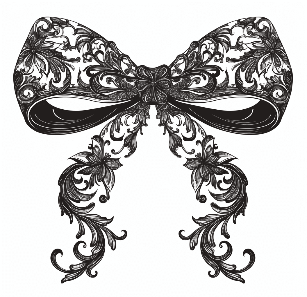 Bow 613 original repeating artwork