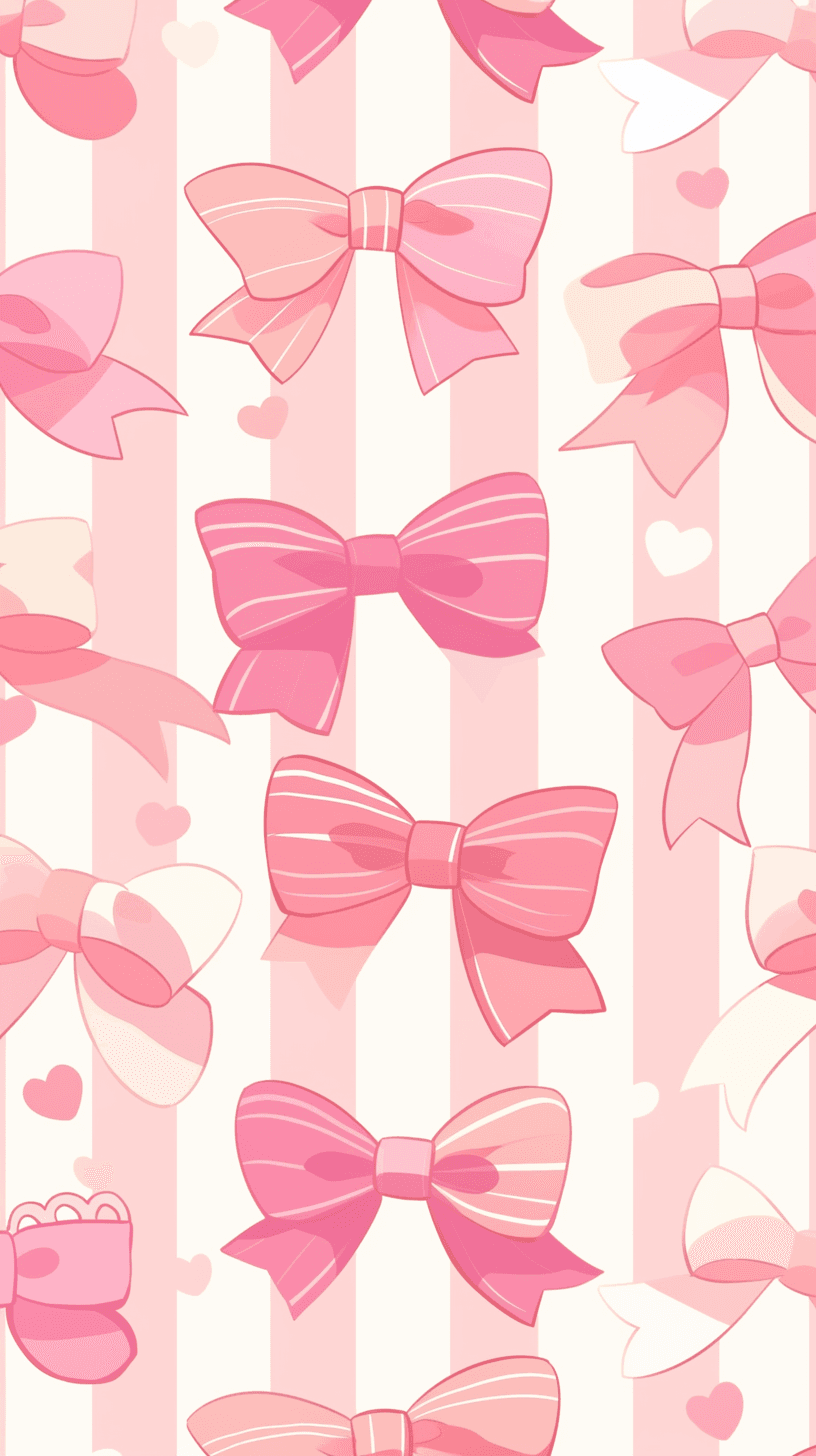 Bow Snap original repeating artwork