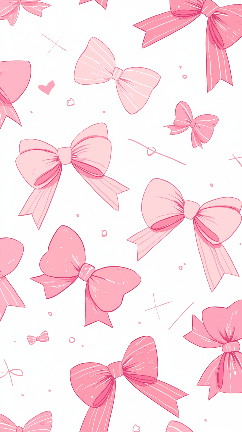 Bow Corner original repeating artwork