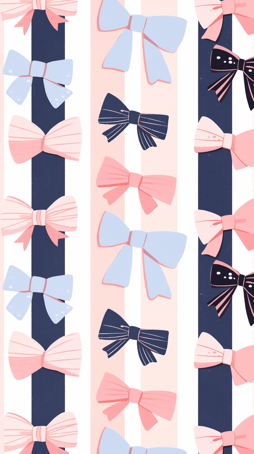 Bow 101 original repeating artwork
