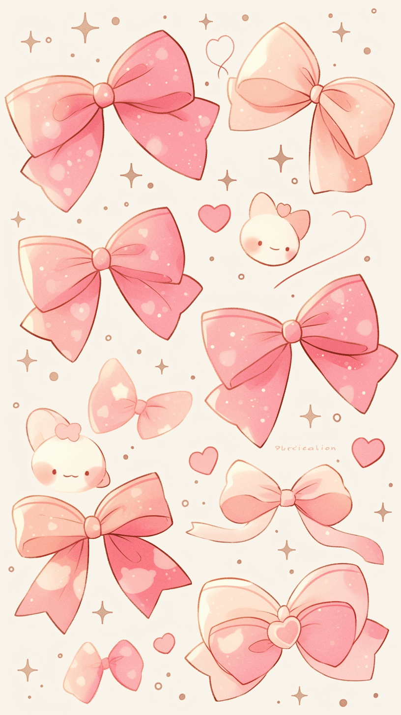 Bow 843 original repeating artwork