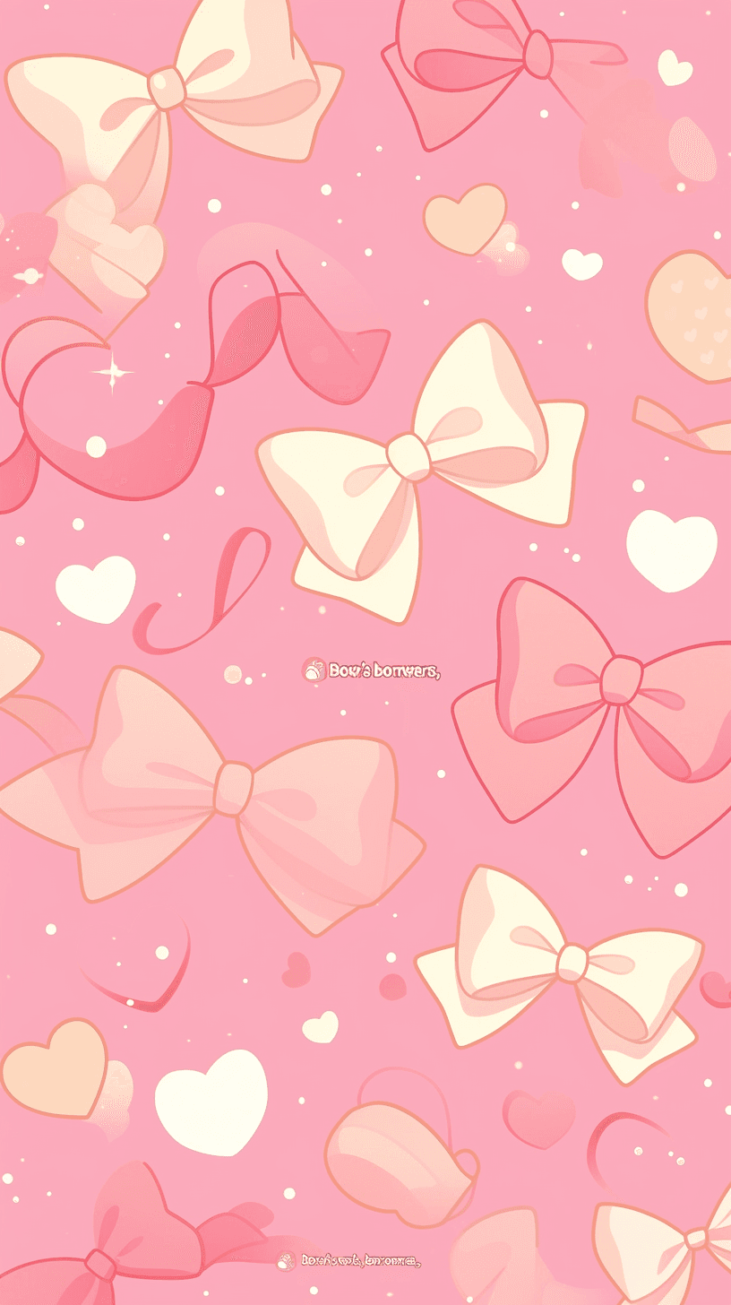 Bow Glide original repeating artwork