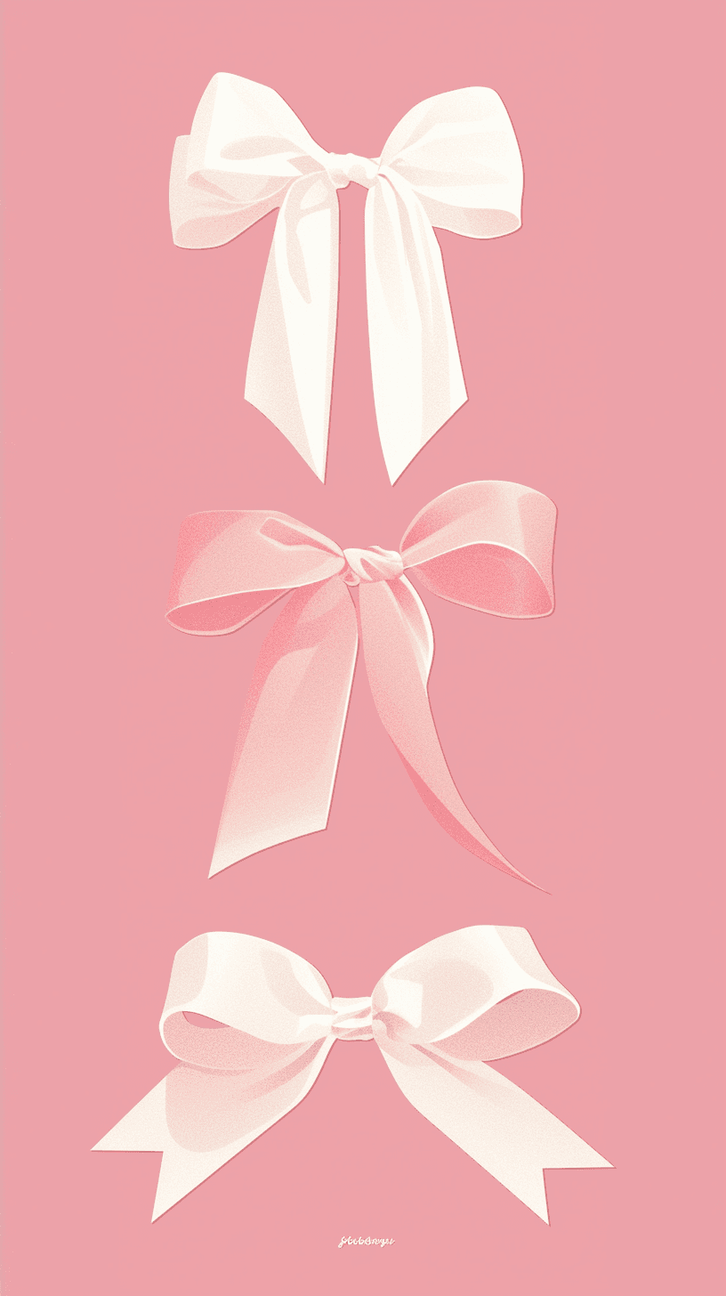 Bow Series original repeating artwork