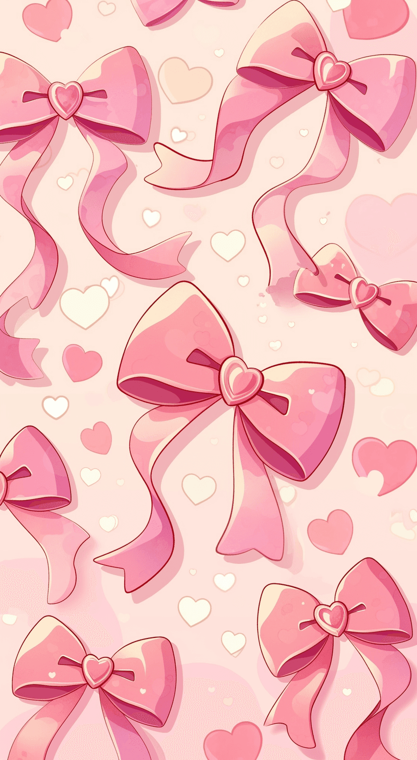 Bow 704 original repeating artwork