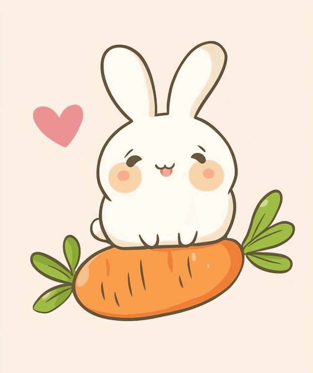 Bunny Road original repeating artwork