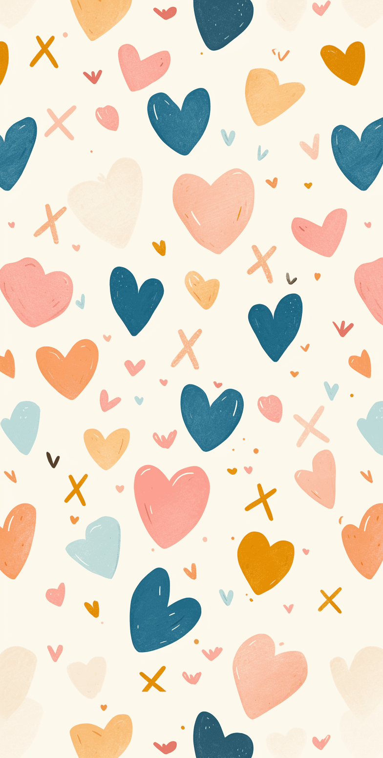 Heart 336 original repeating artwork