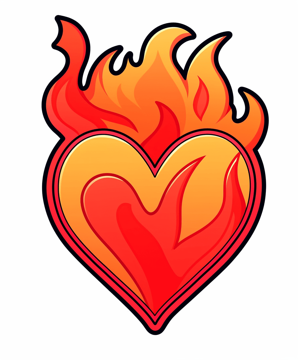 Heart 372 original repeating artwork