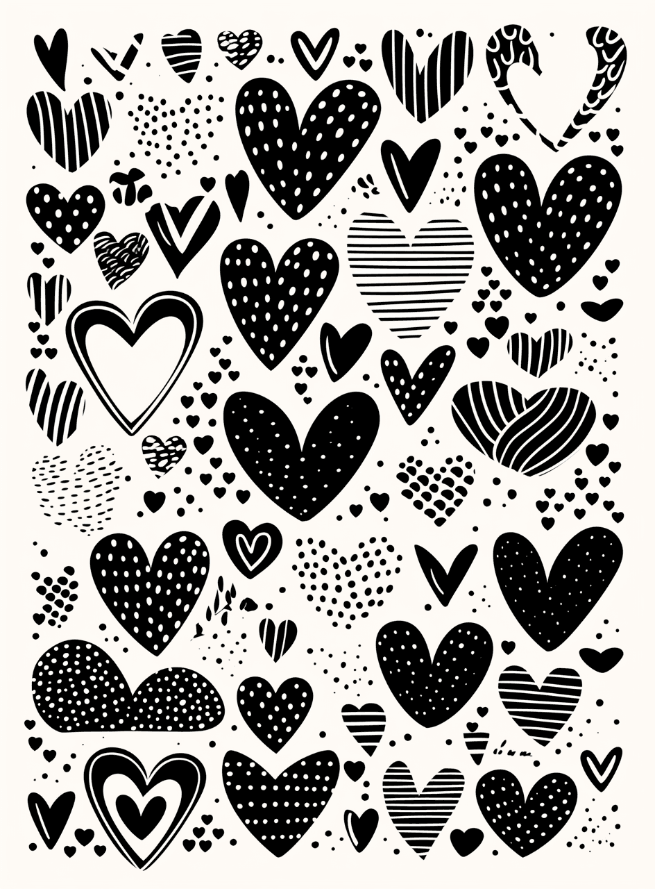 Heart 212 original repeating artwork