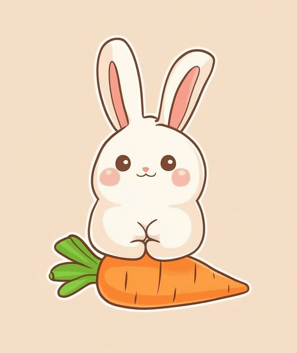 Bunny Valley original repeating artwork