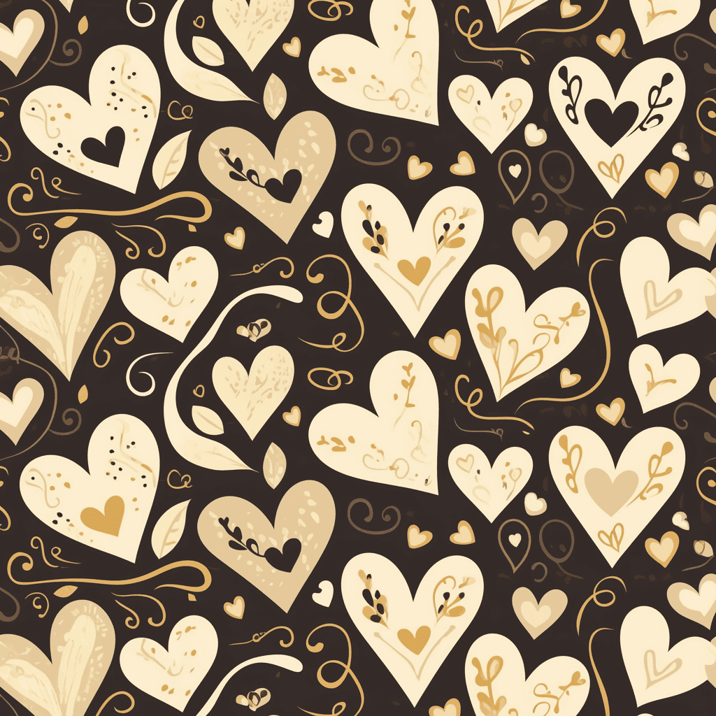 Heart 189 original repeating artwork