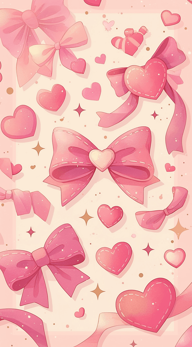 Bow 624 original repeating artwork