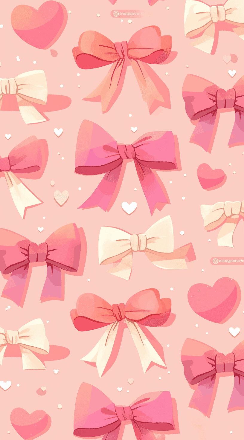 Bow 021 original repeating artwork