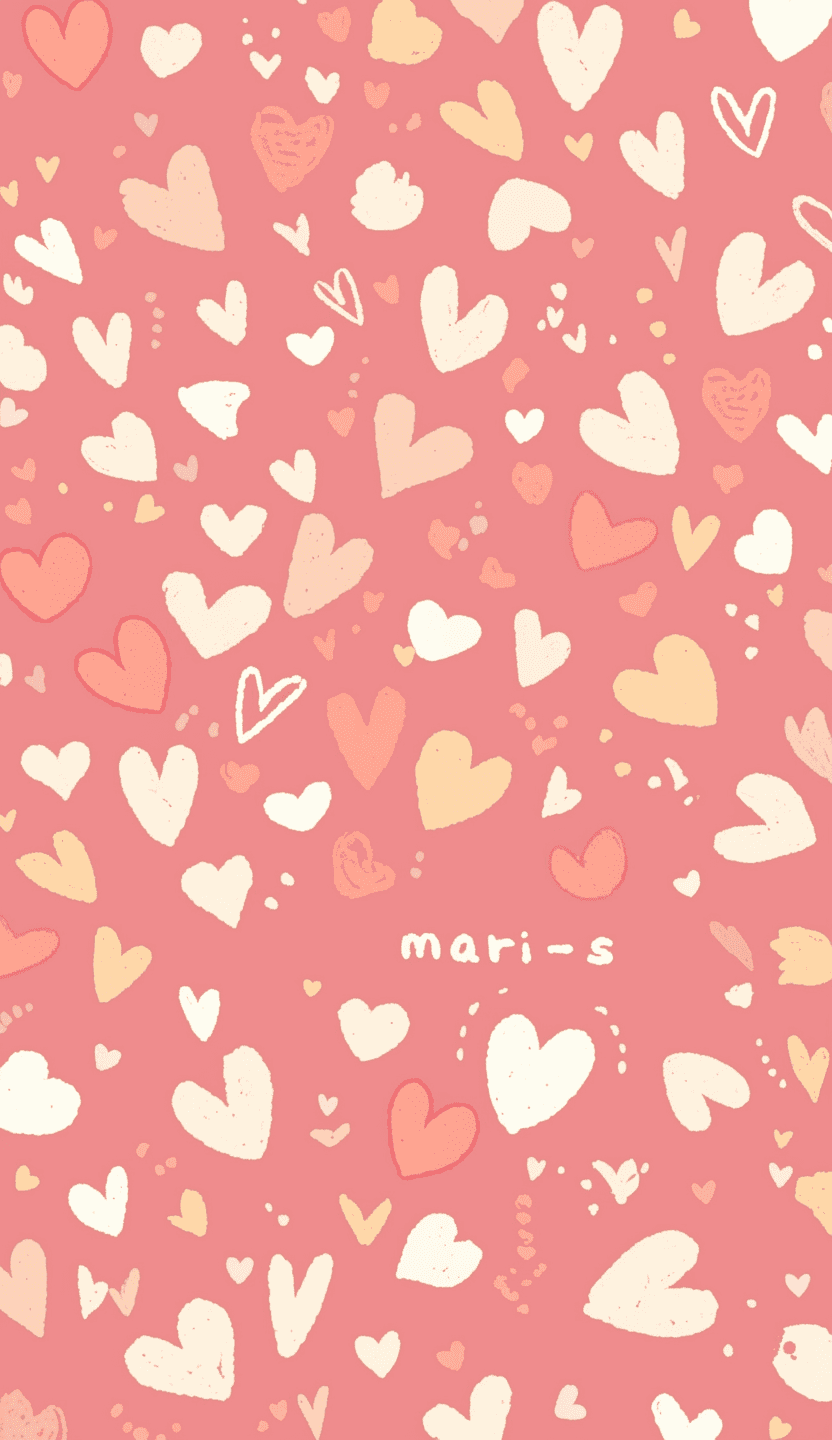 Heart 283 original repeating artwork