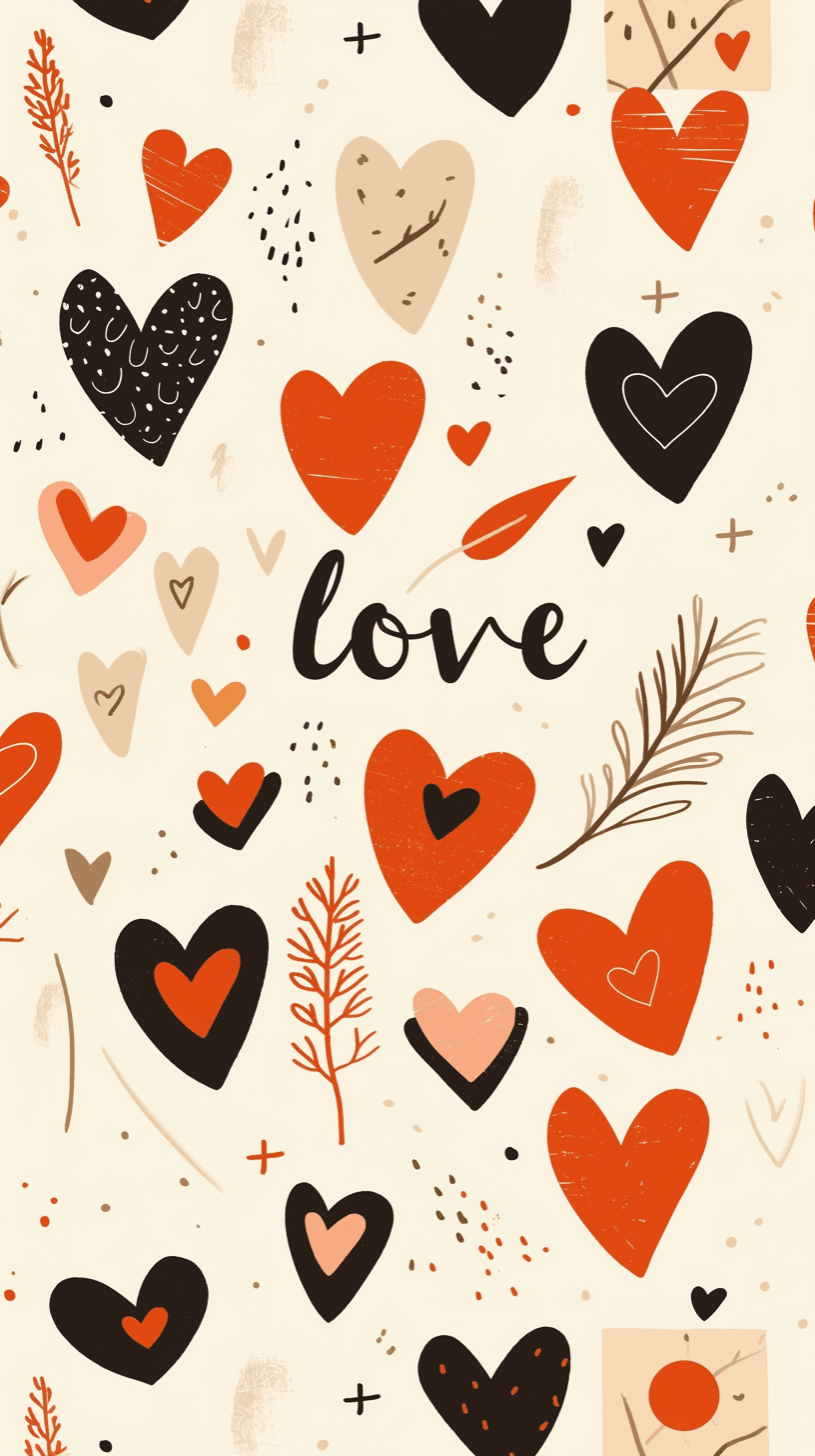 Heart 281 original repeating artwork