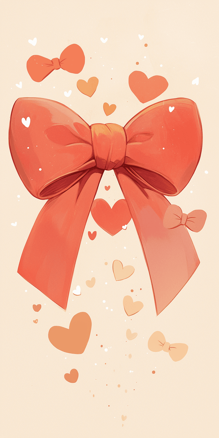 Bow Rest original repeating artwork
