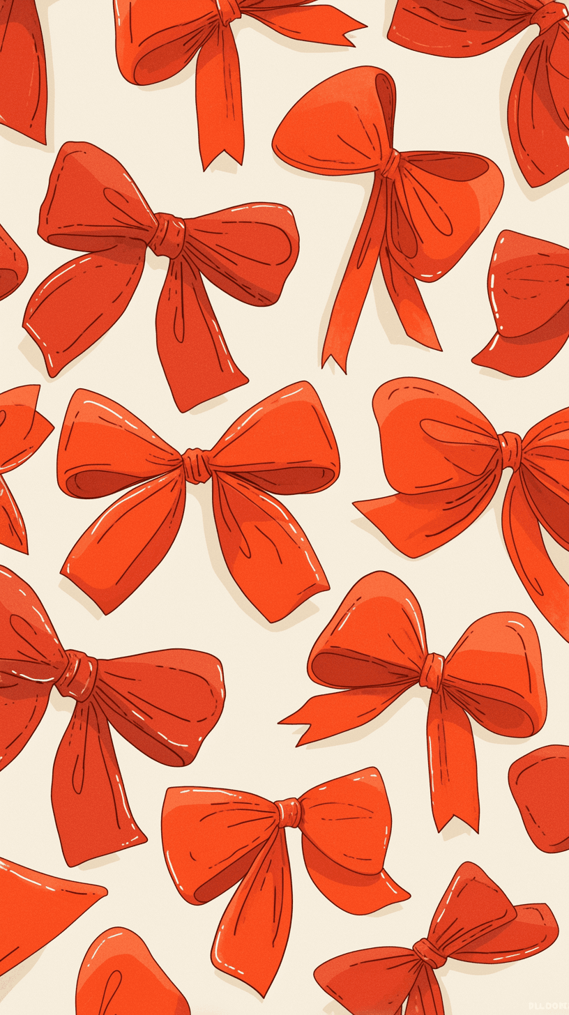 Bow Uptown original repeating artwork