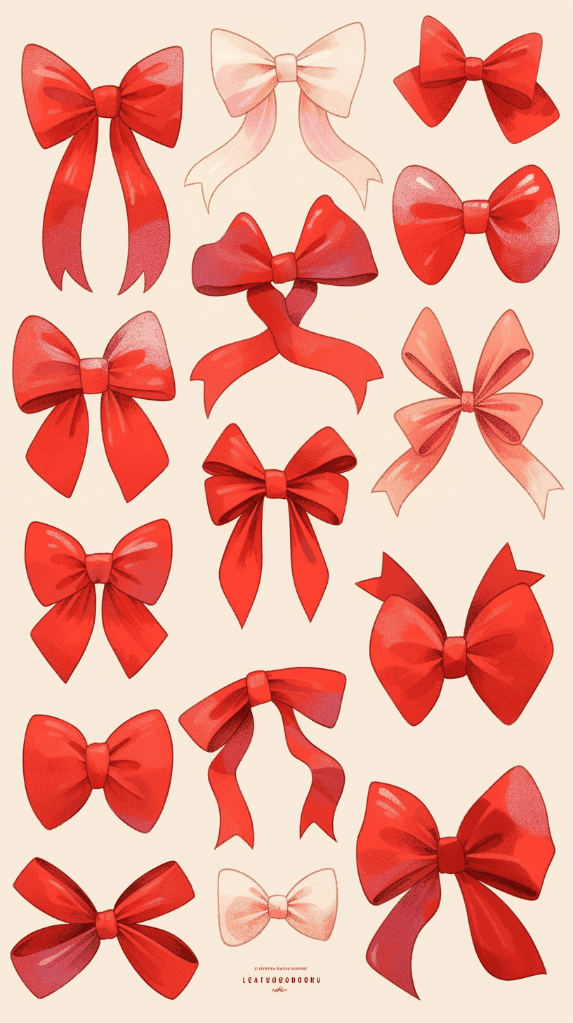 Bow 307 original repeating artwork