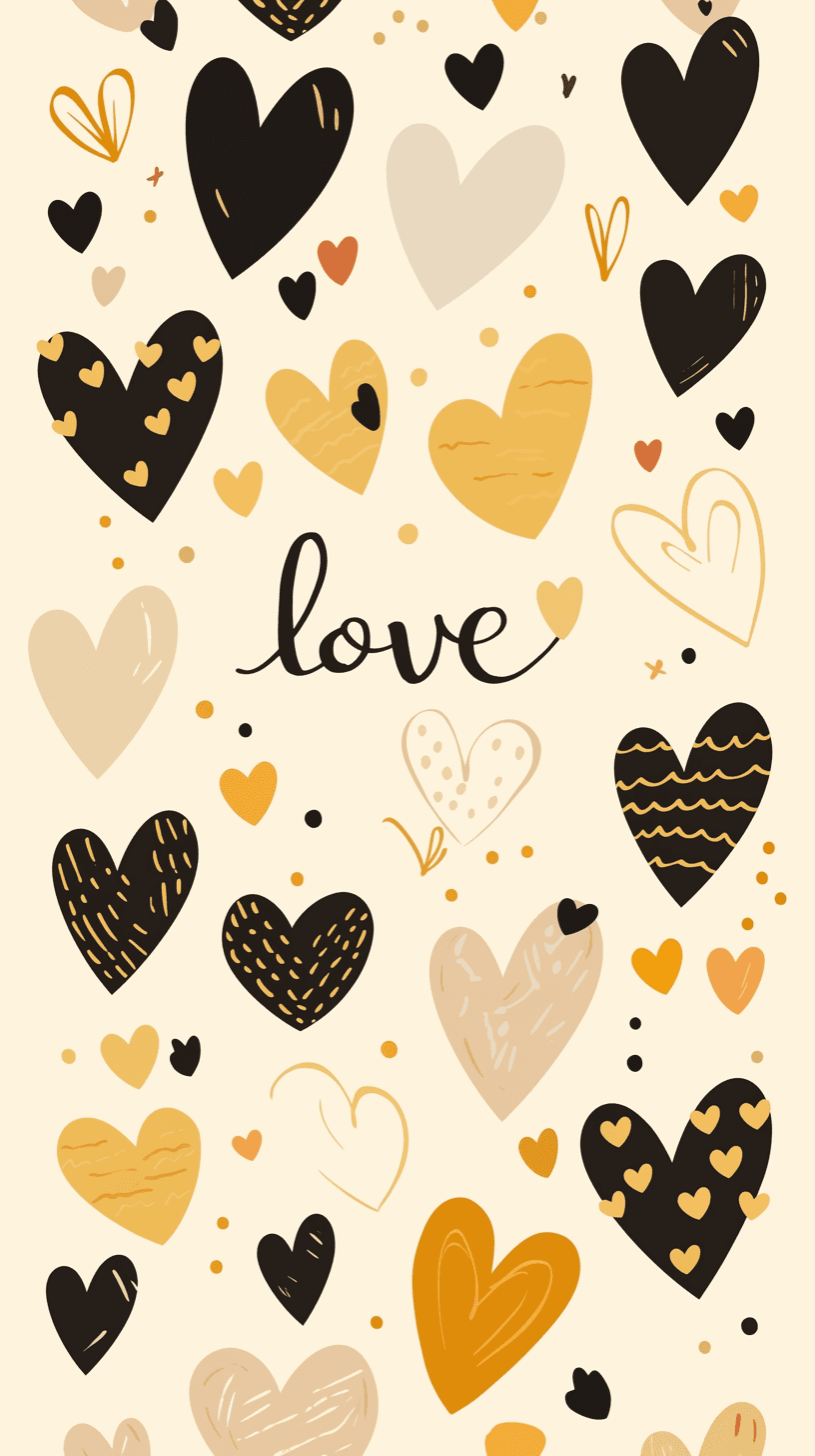 Heart 439 original repeating artwork