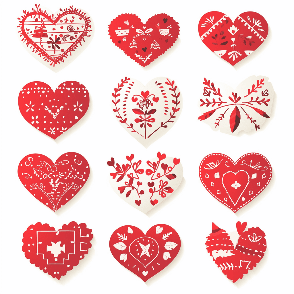 Heart 221 original repeating artwork